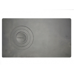 Плита чугунная большая 1 комф. П1-2 (710*410мм)